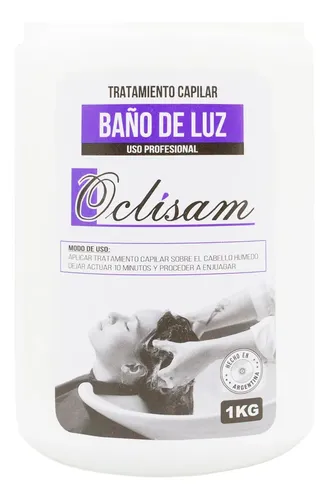 Oclisam Tratamiento Capilar Baño De Luz Mascara 1kg