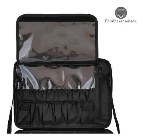 Valija Maletín Organizador Maquillaje Iko Shop 8 Divisiones Oxford