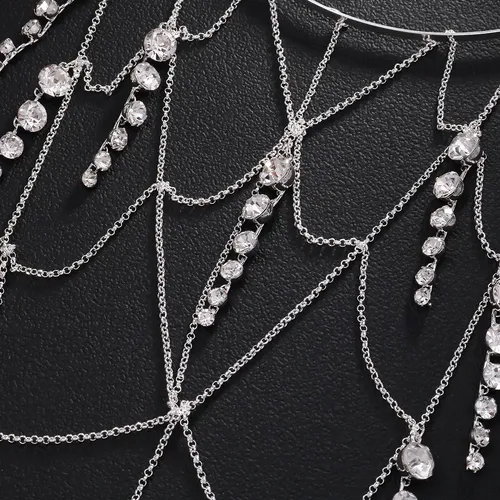 Cinturón De Pelo Con Broche De Diamantes, Estilo Traje De Lu