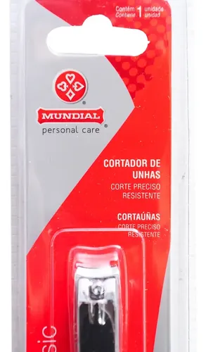Mundial Manicuria Alicate Uñas Acero Inoxidable Cromado 121