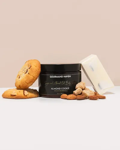 Exfoliante Corporal Gourmand Haven Azúcar Almendra 355ml