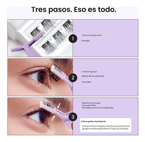 Pestañas Postizas Kiss Impress Autohadesivas Con Aplicador