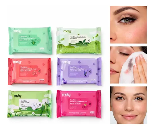 Toallitas Desmaquillantes Con Agua Micelar X10 Unidades