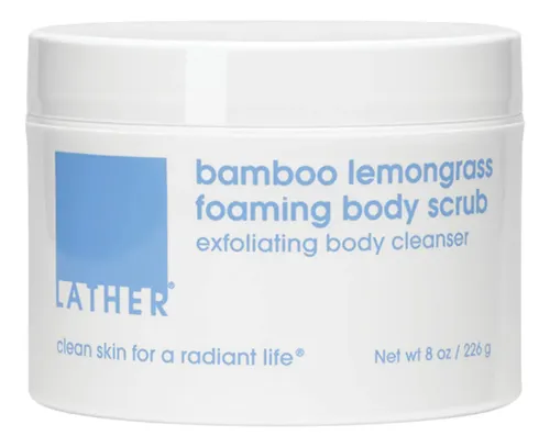 Exfoliante Corporal, Espuma De Bambú, Limoncillo, 240 Ml, Ex