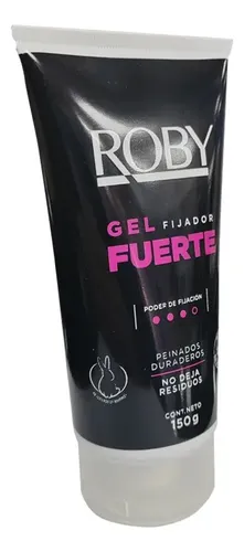 Gel Fijador Roby Fuerte X 150g Pack X3
