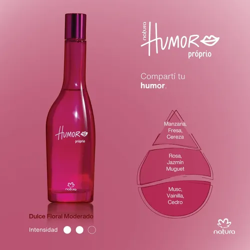 Kit Femenino Humor Propio 3 Productos Natura