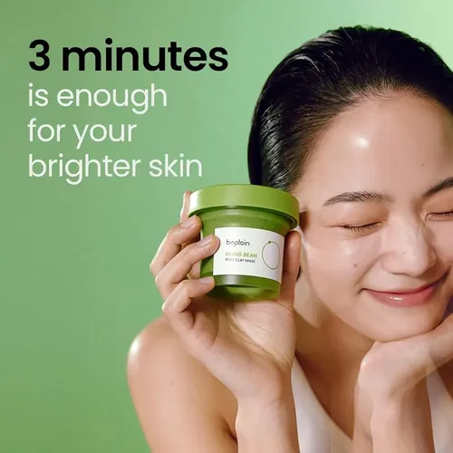 Mascarilla Coreana Beplain Mung Bean Arcilla 200ml+espatula
