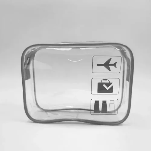 A 2 Bolsa De Aseo Transparente, Organizador De Maquillaje L