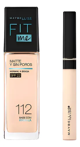 Maybelline Kit De Maquillaje Fit Me: Base De Maquillaje 112