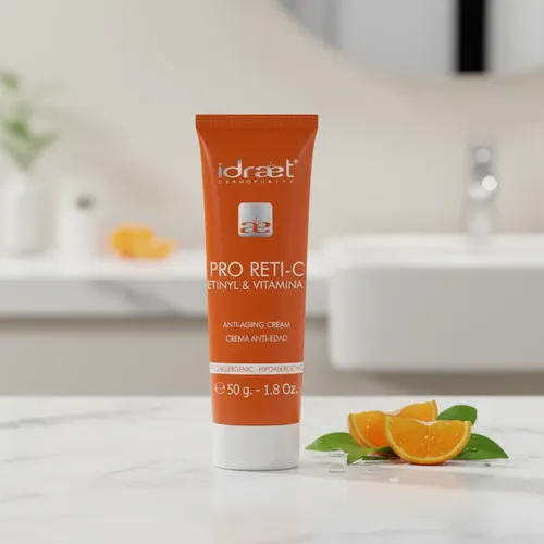 Idraet Crema Retinol Vitamina C Antiage Antiedad Hidratacion
