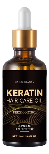 Aceite De Queratina Suavizante Para El Cabello, 50 Ml