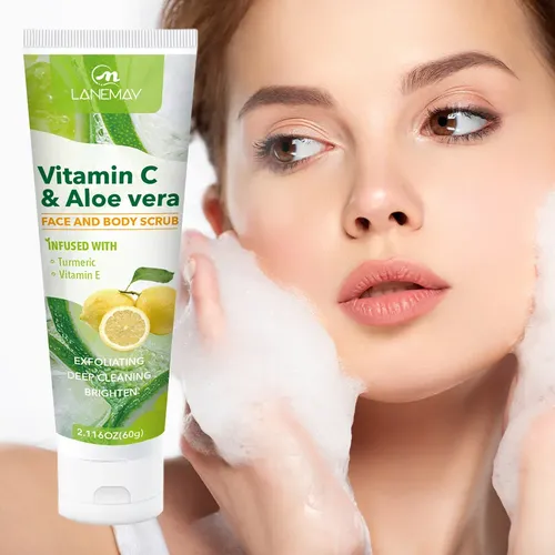 Exfoliante Facial Y Corporal Con Vitamina C Y Aloe Vera – 60