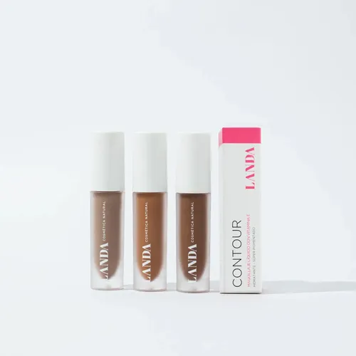 Contour Líquido I Landa – Cosmética Natural & Vegana Tono del maquillaje Deep