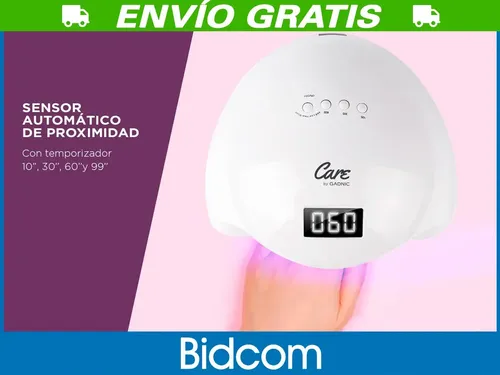 Cabina Para Uñas Uv Led Gadnic Manicura Pedicura Profesional