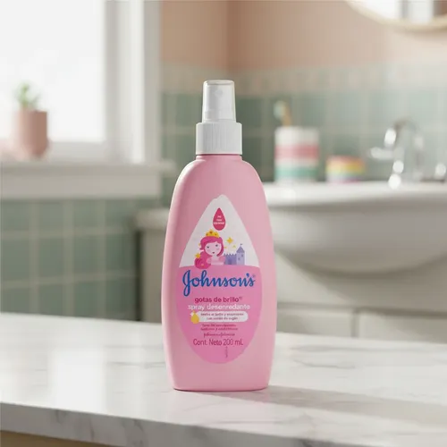 Johnsons Spray Desenredante Gotas De Brillo X 200ml