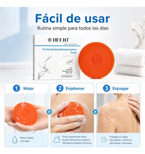 Jabón De Caqui Mirai Clinical En Barra Desodorante Corporal