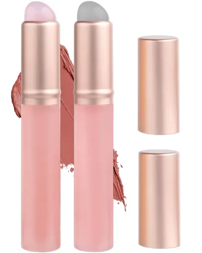 Lip Brush For Lipstick,2 Pcs Silicone Lip Brushes,lip Makeup
