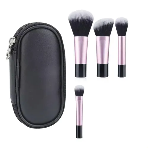 Set De Pinceles De Maquillaje Mano De Cristal Viaje Er