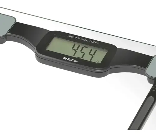 Balanza Digital Philco Ba2010p Vidrio Templado, Hasta 150 Kg