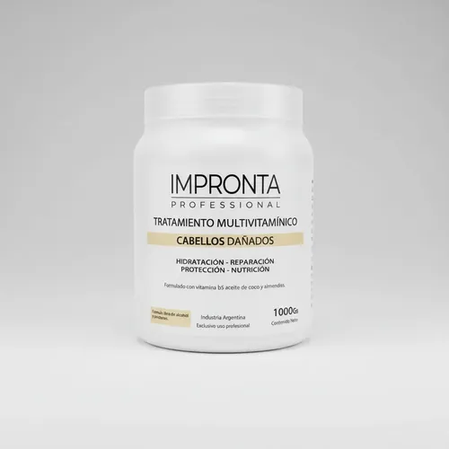 Mascara Multivitaminico P/ Cabellos Dañados- Impronta X 1 Kg