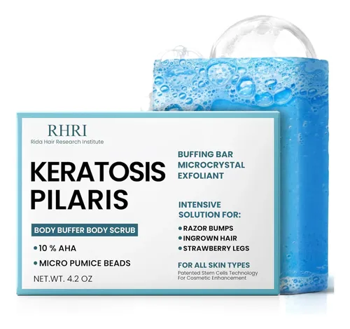 Jabón Corporal Rida Hair, 4.2 Oz, Exfoliante Con 10% De Pied