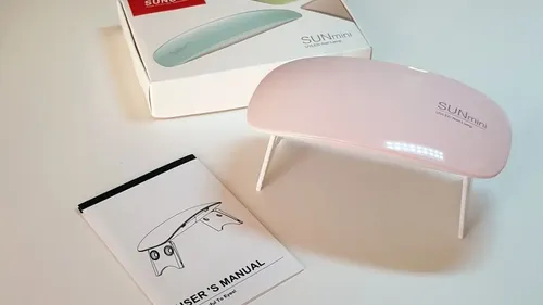 Lámpara Uv Mini Cabina Led Para Uñas Esculpidas Gelificadas