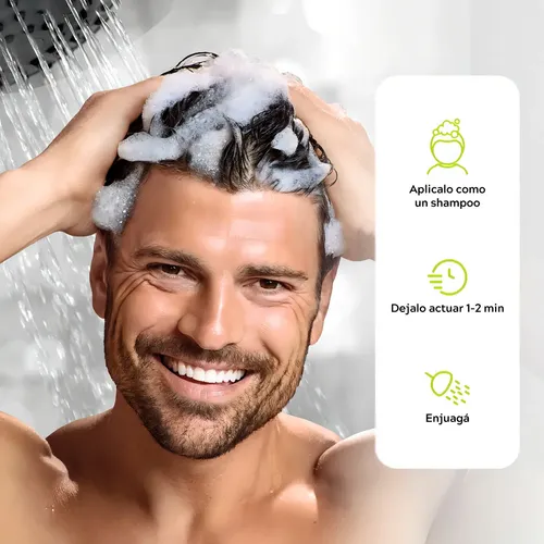 Shampoo Just For Men Control GX Cobertura de Canas 118ml