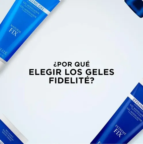 Fidelité Gel Suave Fijación Natural Efecto Húmedo (230ml)