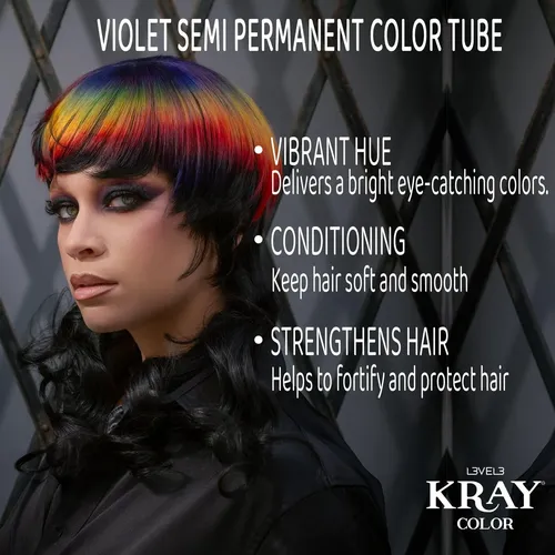 Tinte Semipermanente Kray Nivel 3 Para Cabello