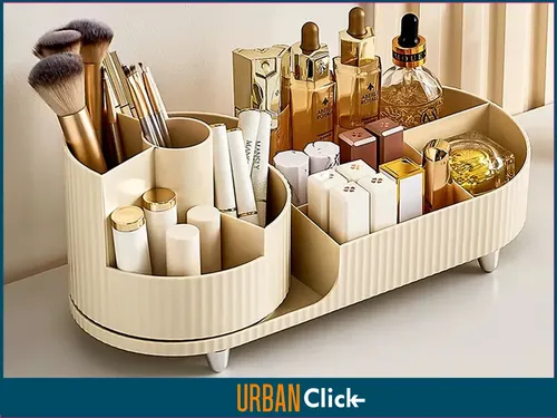 Organizador Maquillaje Porta Cosmético Y Brochas Make Up