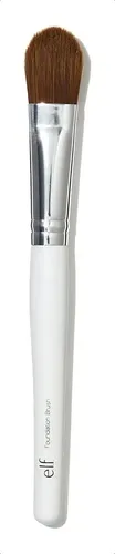 Brocha de rostro E.L.F. Cosmetics Foundation Brush Cónica Blanca