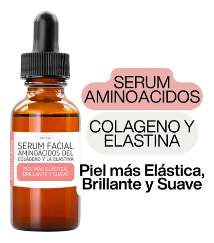 Serum Facial Colágeno Y Elastina 50ml, Antiage Reafirmante**