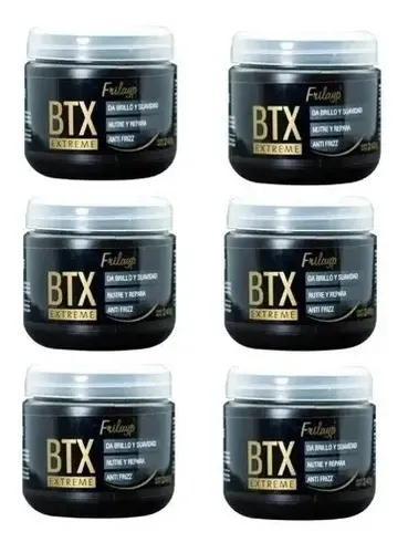 Baño De Crema Capilar Frilayp Btx Extreme Antifriz 240g X6