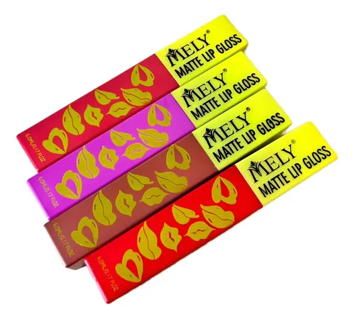 Labial Mely Mate De Alta Duracion Color 03
