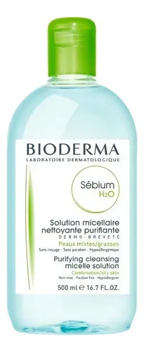 Bioderma Sebium H2o Desmaquillante Pieles Acnéicas 500ml