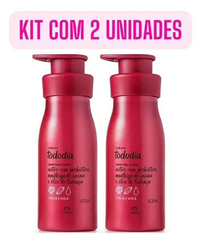 Kit Hidratante Cereza Y Avellana Natura 400ml – 2 Unidades