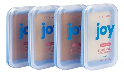 Iluminador En Polvo Joy City Girl Highlighter Ultra Brillant