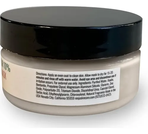 Mascarilla De Azufre Ninja Skincare 10% Para Acné