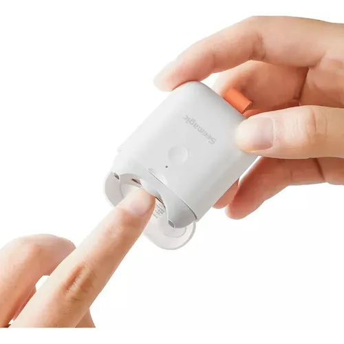 Cortador De Uñas Eléctrico Seemagic Con Luz Auxiliar