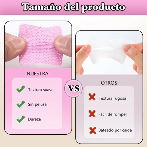 600 Almohadillas Algodón, Toallitas Y Almohadillas Limpieza