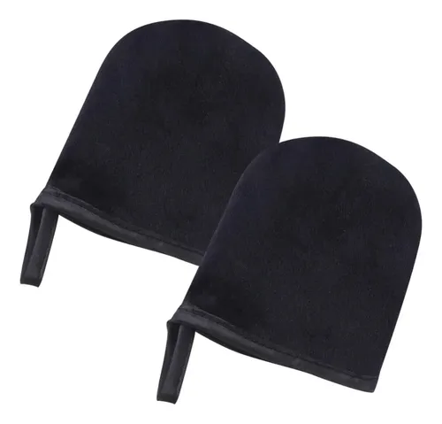 2uds Mini Guante Autobronceador Aplicador Flocados Suaves