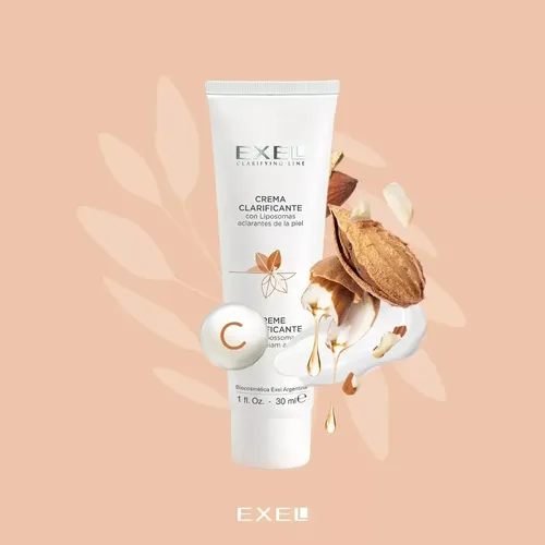 Exel Crema Clarificante Liposomas Por 30ml Aclara Manchas.