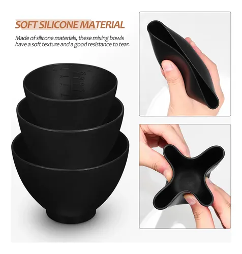 Ik, Mascarilla Facial De Silicona Diy, Cuenco Para Mezclar
