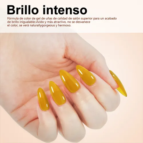 Esmalte Semipermanente Amber 12ml Cherimoya