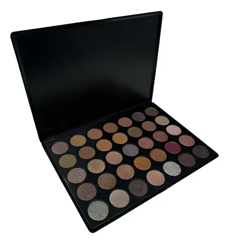 Paleta Sombras 35 Tonos Malibu Glitz Matte Satinadas Cruelty Free