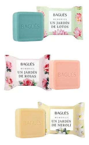 Bagues Memories Jardin De Lotos-jabón Corporal Sólido 90g