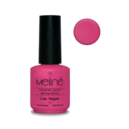 Meline Esmalte Semipermanente Gel Led/uv 213 Las Vegas