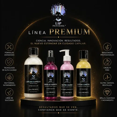 Alisado Sin Formol Lapliss Supreme X500ml Lap Profesional
