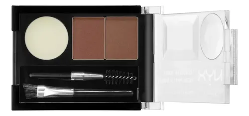 Kit Para Cejas Nyx Eyebrow Cake Powder 2.6g Color Auburn/red