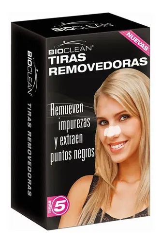 Bioclean tiras removedoras puntos negros e impurezas